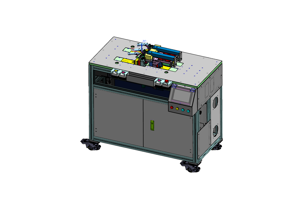 Cooling pipeline assembly machine